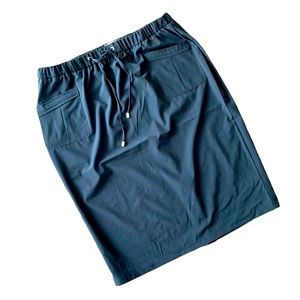 Calvin Klein Black Pencil Skirt Utility Pockets